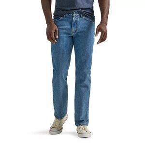 NEW! Lee Men Regular Fit Straight Leg Jeans Vintage Stone 34X30